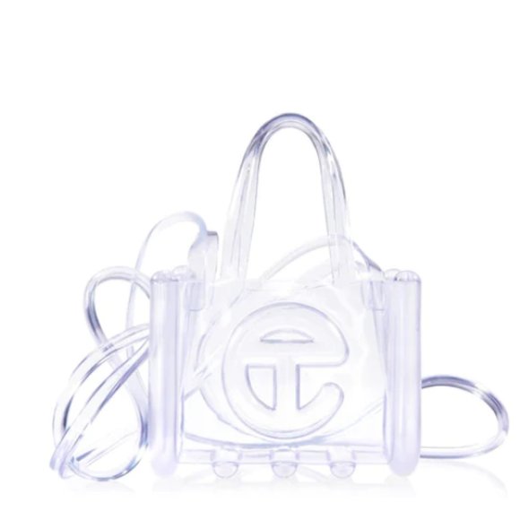 Melissa x Telfar Small Jelly Shopper - Clear - Picture 1 of 5